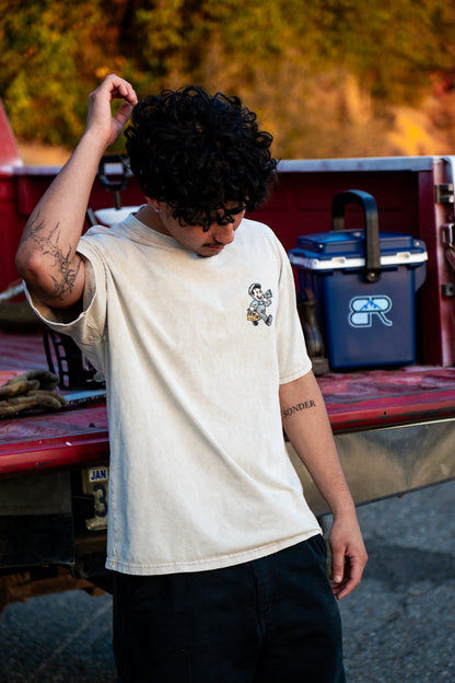 Toon Cloud Monogram Tee