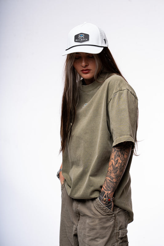 Center Monogram Tee UHW