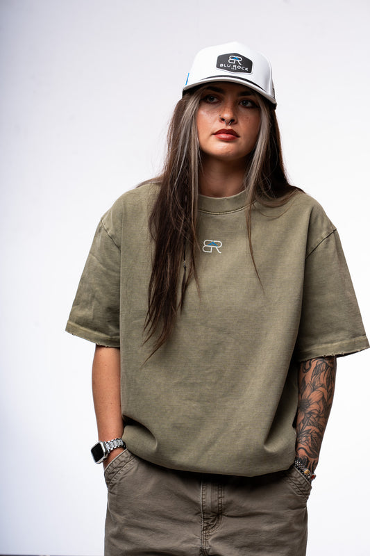 Center Monogram Tee UHW