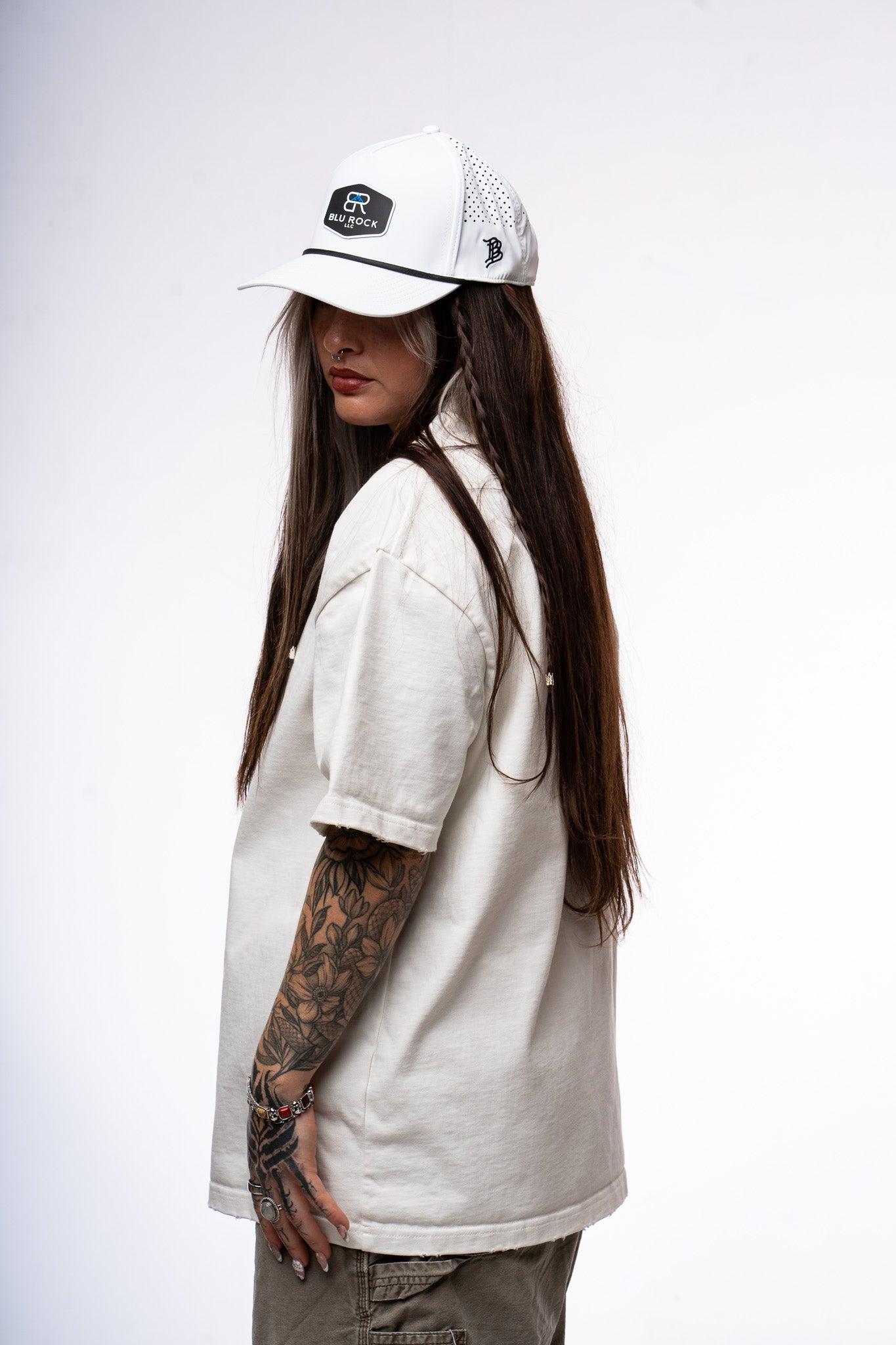 Center Monogram Tee UHW