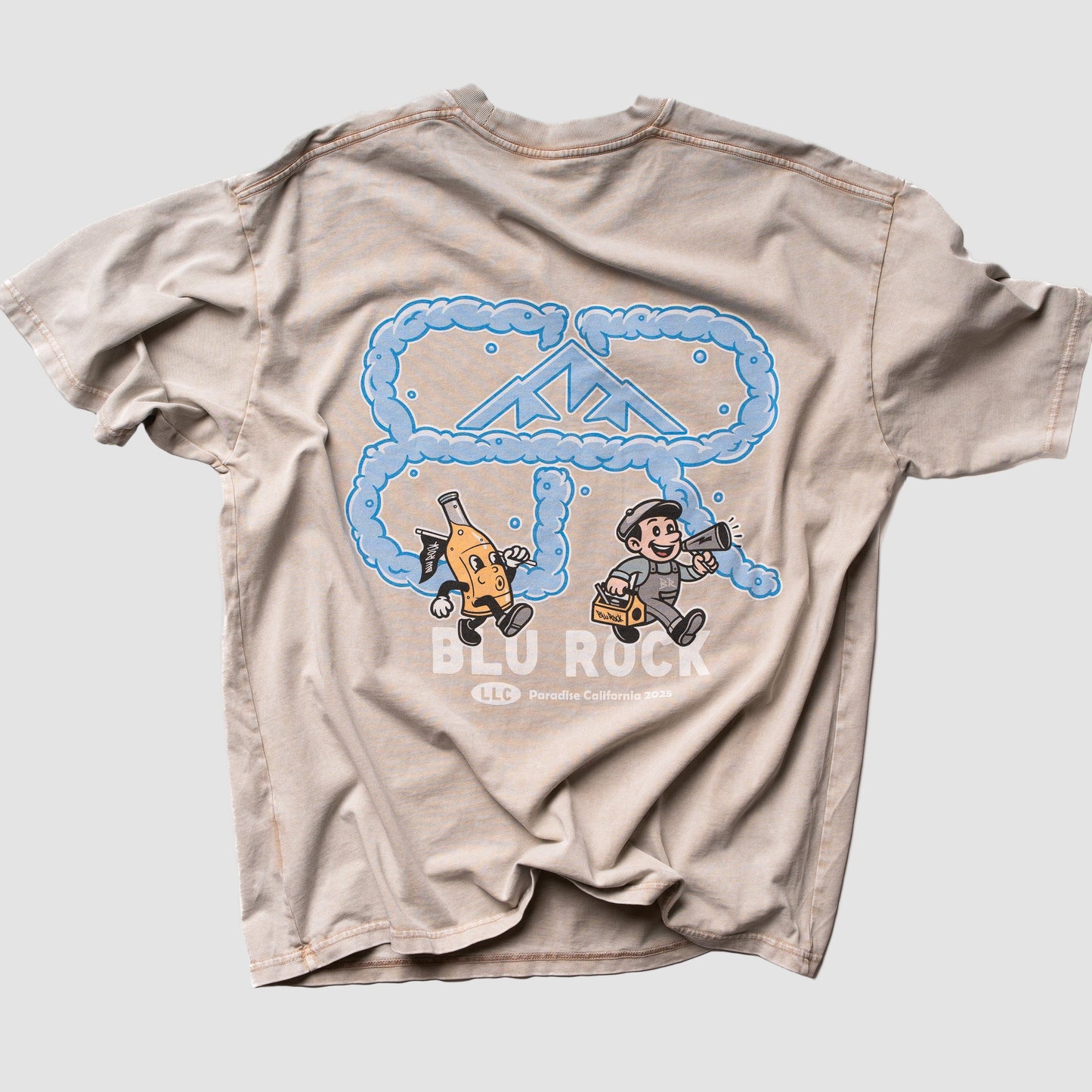 Toon Cloud Monogram Tee