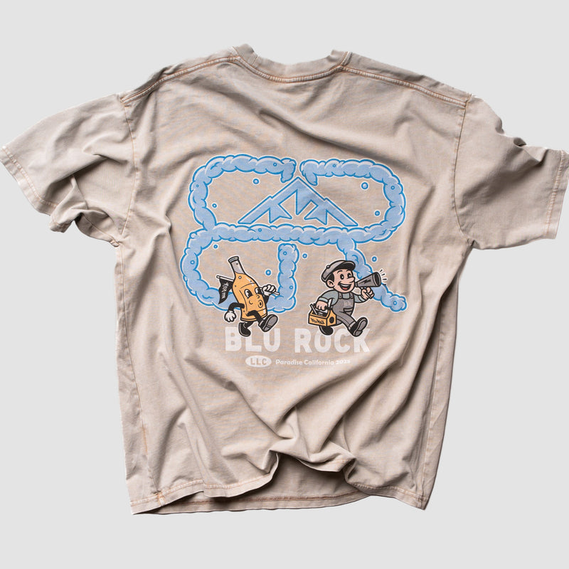 Toon Cloud Monogram Tee