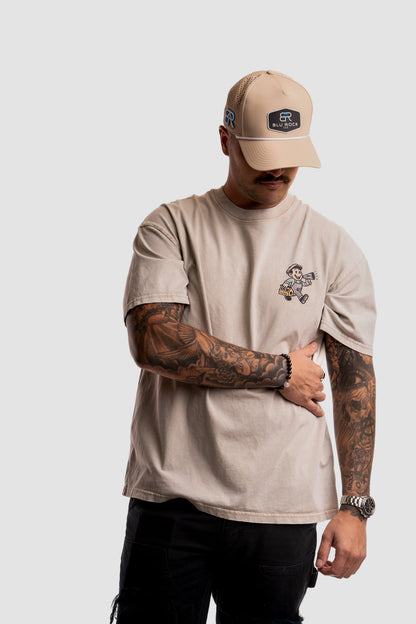 Toon Cloud Monogram Tee