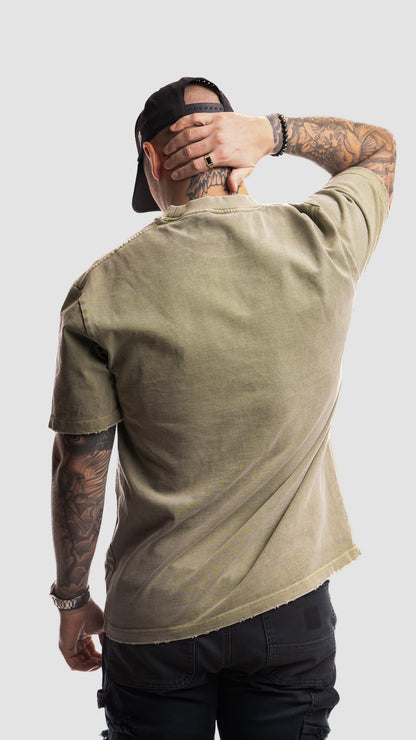 Center Monogram Tee UHW